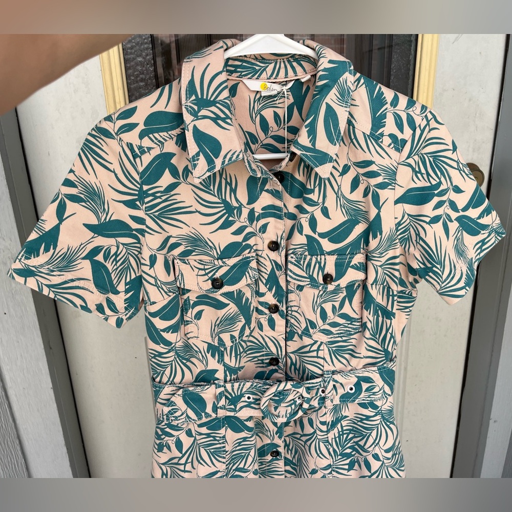 Boden Belted Midi Shirtdress 4P - Picture 9 of 11
